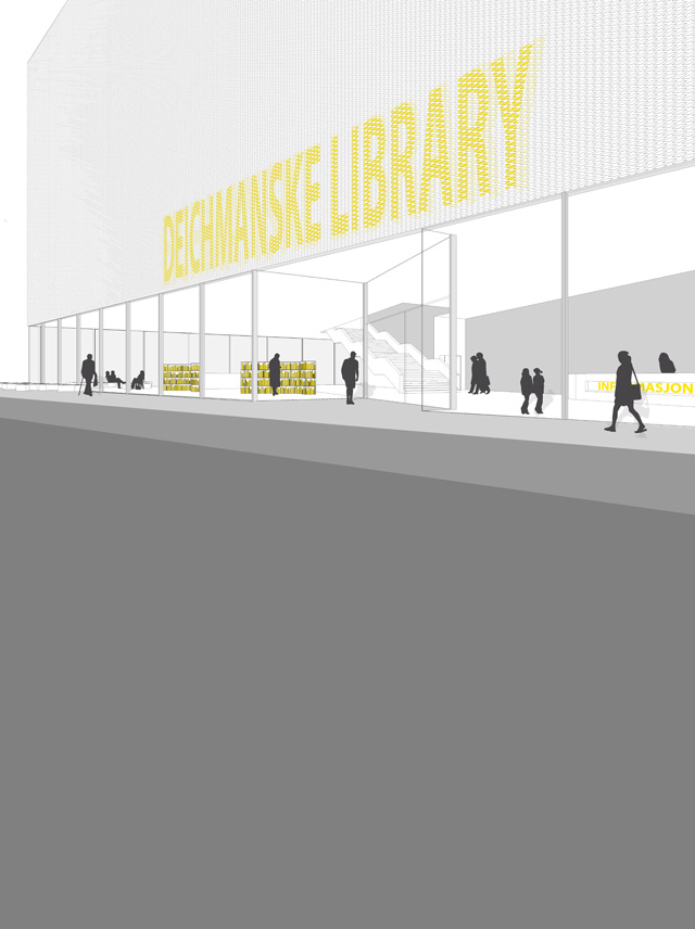Deichmansk Libary_Eingang
